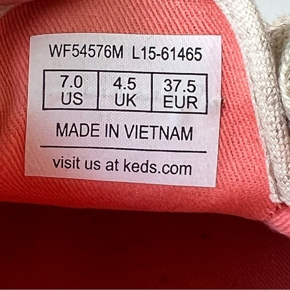 Keds Diamond Dot Metallic Sneakers - Picture 3 of 9